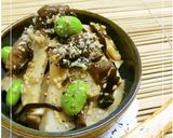 エリンギの塩昆布・ラー油胡麻和え-②作り方7写真