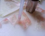 涼しげなスイカとお花のアイスボール☆作り方2写真
