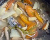鯖と野菜のスープ作り方6写真