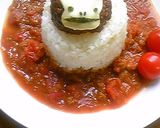夏野菜カレー ハンバーグ付き♪作り方6写真