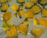 ノンフライ☆カリポリかぼちゃの皮チップス作り方3写真