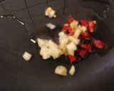 豚ばら肉と茄子の辛味噌炒め作り方9写真