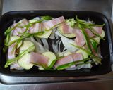 簡単　野菜と卵のチーズ焼き作り方3写真