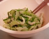 ✿茄子と大葉のゴマ酢の物✿作り方3写真