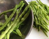 モロッコ豆のピリ辛きんぴら作り方1写真
