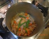 お酢であっさり鶏肉じゃが作り方7写真