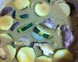チキン&ズッキーニのココナッツカレー作り方5写真