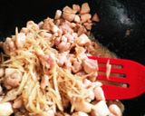 姜鶏 鶏の生姜炒め作り方4写真