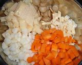 根菜のドライカレー作り方1写真