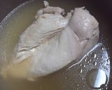 鶏塩スープの冷麺～むね肉をつかって♪作り方5写真