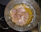 鶏肉の生姜タレかけ(油淋鶏)作り方4写真