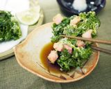 ●ベーコンとセロリのチーズ風味かき揚げ●作り方13写真