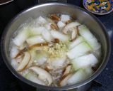 夏の薬膳！とうがんと豚肉のスープ作り方4写真