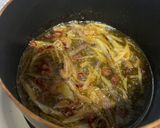 簡単★茗荷の和風ペペロンチーノ作り方3写真