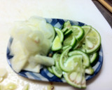 ハマチの潮たたき☆煎酒風味スダチを添えて作り方5写真
