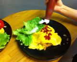 おぞま風甘辛オムライス作り方12写真