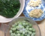 野菜たっぷり、インドのグリーンバーガー作り方2写真