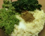 野菜たっぷり、インドのグリーンバーガー作り方9写真