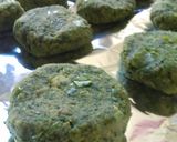 野菜たっぷり、インドのグリーンバーガー作り方13写真