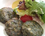 野菜たっぷり、インドのグリーンバーガー作り方20写真