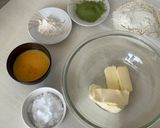 桑の葉マーブルパウンドケーキ作り方1写真