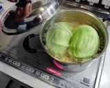 まるごと!キャベツの肉詰め作り方3写真