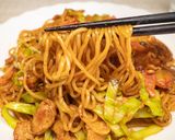 豚キムチソース焼きそば作り方9写真