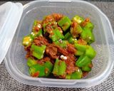 簡単美味しい❢オクラの梅おかか和え作り方5写真