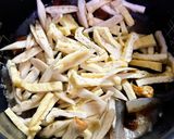 旬のきのこたっぷり炊き込みご飯作り方4写真