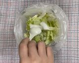 白菜とカニカマのマヨポン和え作り方2写真