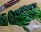 ほうれん草のぬくぬくサラダ作り方3写真