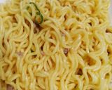 ひき肉かき玉ラーメン*〆はスープごはん作り方5写真