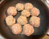 マッシュルームの旨味！クリームハンバーグ作り方4写真