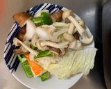 お一人様クリーミー梅味噌照り味豆腐野菜炒作り方10写真