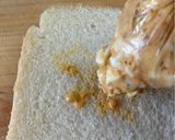 簡単!まろやか〜✨胡麻ドレ玉子トースト作り方4写真