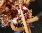 蛸焼き饂飩＝タコ焼きUDON作り方3写真