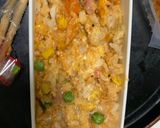 レンジ簡単洋風ビリヤニ風味炒飯弁当作り方13写真