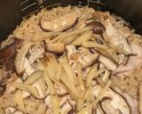 鶏もも肉と椎茸のやさしい生姜おこわ作り方7写真