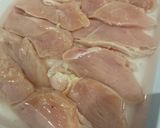 さっぱり♪鶏むねのポン酢てりやき作り方1写真