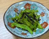 ピーマンの塩こんぶ炒め作り方3写真