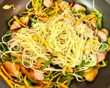 梅ポン生姜の納豆麹②のそうめんチャンプルー作り方5写真
