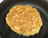 キャベツ無し☆もやしでお好み焼き作り方3写真