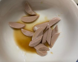 ゴロゴロ野菜と魚肉ソーセージ中華風炒煮風作り方1写真