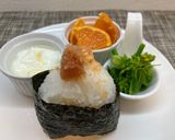 速攻で！明太子バターおむすび♪作り方5写真