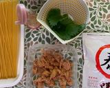 サーモンのだし香る和風パスタ作り方1写真