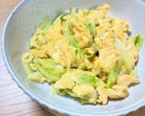 ふんわりキャベツの卵炒め作り方5写真