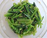 パパッと箸休め♪小松菜のからし味噌和え作り方3写真