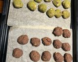 米粉　サクふわナッツ&チョコクッキー作り方4写真