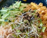 茗荷でちょい和風な冷やしラーメン作り方4写真