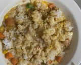 レンジさっぱりクリーミー梅味噌炒飯弁当作り方10写真